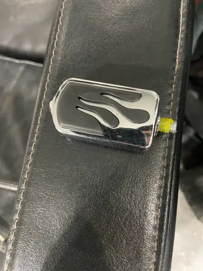 New chrome and rubber shift peg for Harley Davidson motorcycles, asking $20, located in Quispamsis N...