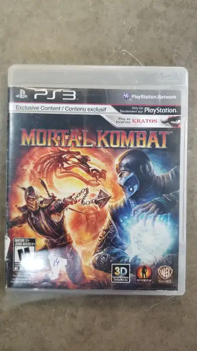 Mortal Kombat PS3 Game, View more