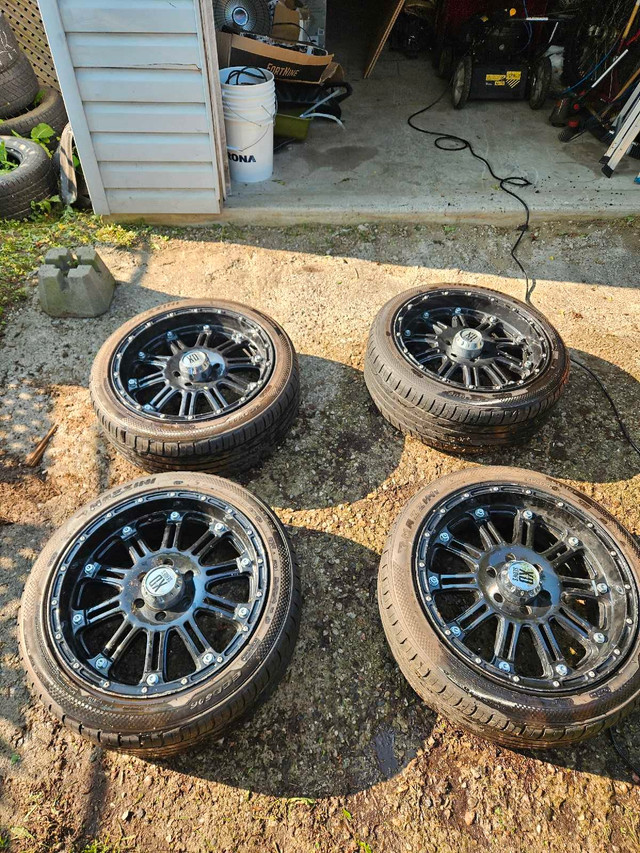 20inch aftermarket Colorado rims 6x5.5 lug in Tires & Rims in Barrie - Image 2