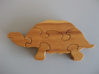 Handmade Wooden Puzzle,Turtle