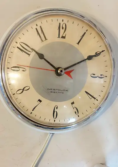 Westclox Retro 1960's clock, View more