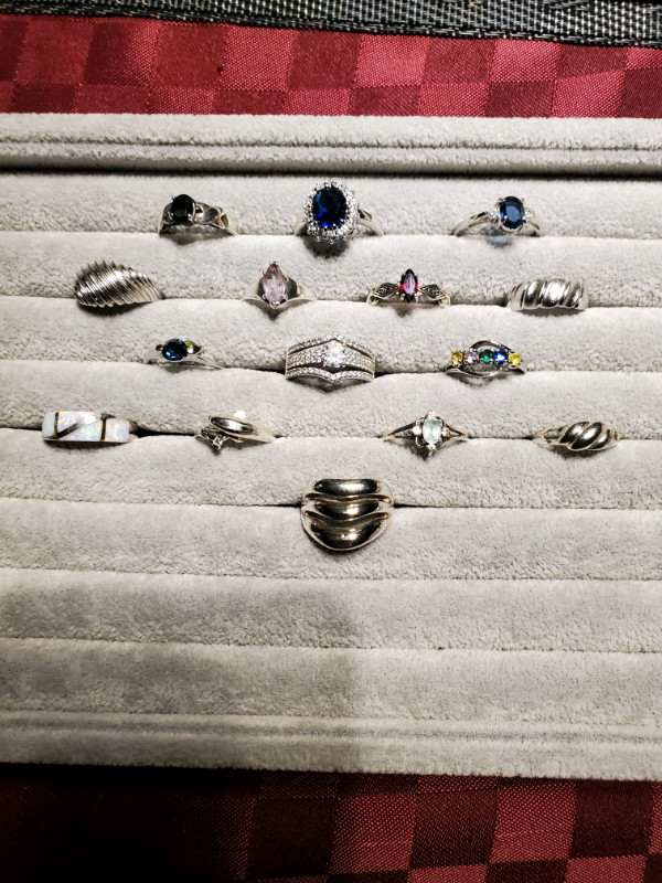 Women's Sterling Silver Rings in Jewellery & Watches in Kawartha Lakes