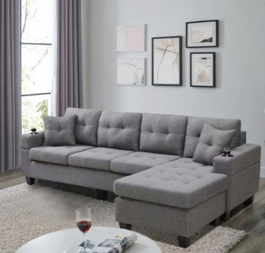 Huge Sales Savings 4-Seater Comfy Sectional Sofa Clearance Stock dans Sofas et futons  à Ouest de l’Île - Image 2