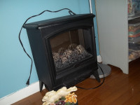 Small Electric Franklin Style Fireplace