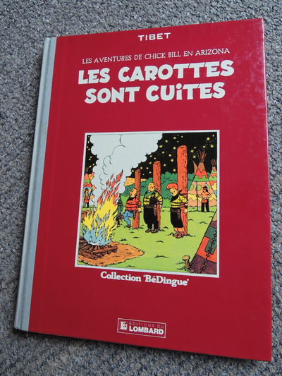 BD en excellente état signé en 1991 par Tibet . Les coins ne sont pas émoussés.. Le dos est en excel...