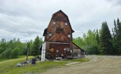 2922 Venture Road, Quesnel BC 5 Acres not fenced 3 level home New driveway Shallow well, lots of wat...