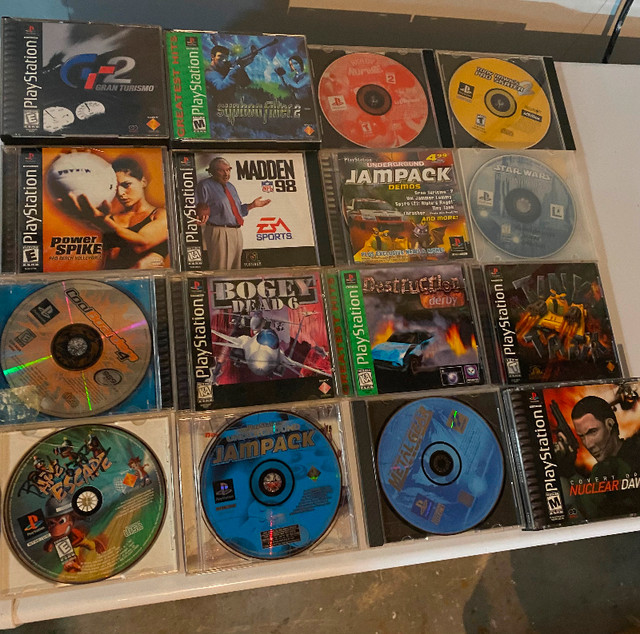 Ps1 games in Older Generation in Cape Breton