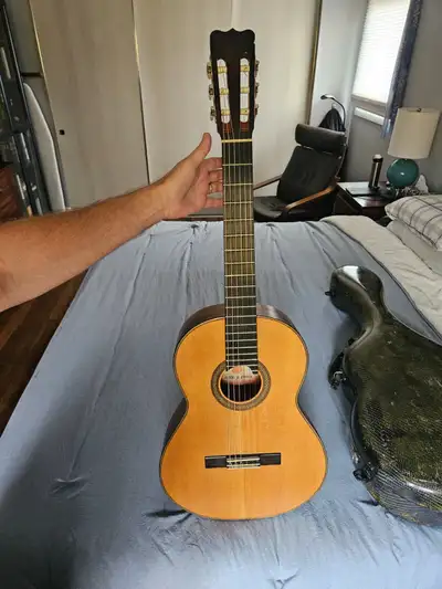 James M Norris hand made Classical guitar, View more