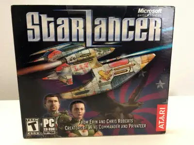 ****IF THE AD IS STILL UP, THEN IT'S STILL AVAILABLE**** Starlancer PC CD-ROM video game, predecesso...