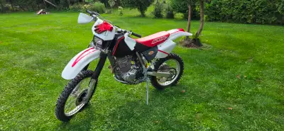 Completely refreshed, very lightly used, tires still have nubbies. Brakes like new. Fresh brake flui...