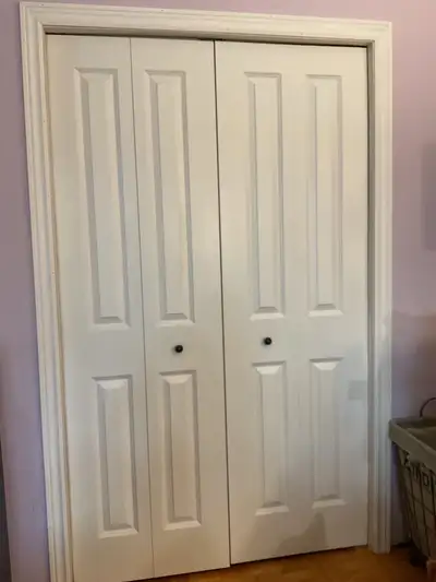 ONLY ONE AVAILABLE, picture shows two One 24” by 79” door comes painted with 2 coats Benjamin Moore...
