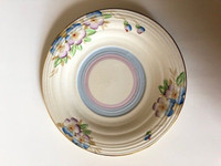 Vintage 1920s VIOLA - Phoenix Ware England - Plate Dish Art Deco