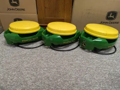 JUST ARRIVED (3) As New 2024 John Deere StarFire 7000 GPS Receivers w/ SF1. All are in excellent con...