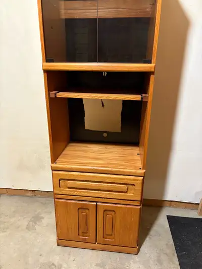 Oak Display Cabinet, View more