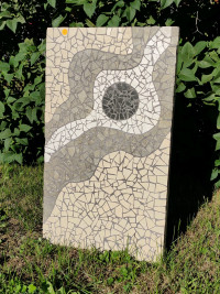 Abstract Mosaic Tile Art