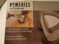 Homedics TherapySelect Full Body Wave Action Massager with heat