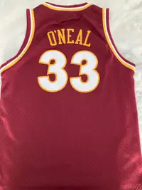 Adidas Shaquille Oneal Cleveland Cavaliers Jersey Yth Lrg