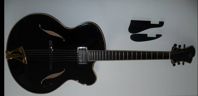 Victor Baker MODEL 18 archtop guitar black SALE! in Guitars in City of Toronto - Image 2