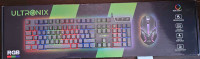 Wired Rgb Backlit Gaming Keyboard - New in box