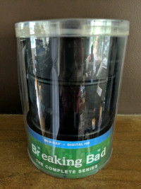 Breaking Bad Limited Edition Blu-Ray Barrel Set, New and Sealed