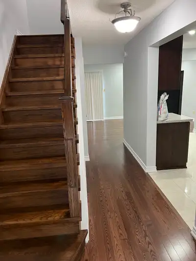 Upper level of house for rent, three bedrooms, 1.5bath, own laundry, no smoking, no pets, 2 parking,...