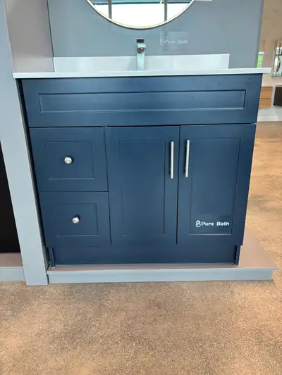 36″ Bathroom Vanity MDF with Countertop, View more