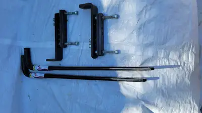 Hitch bars and trailer mounts for e2 hitch. $65. OBO (NO Hitch)