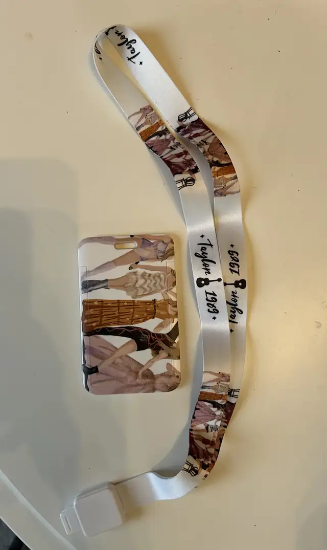 Brand new Taylor Swift badge holder and lanyard  in Other in Mississauga / Peel Region - Image 2