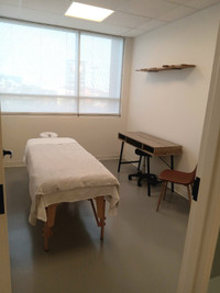 Monthly room rental for a healthcare practitioner