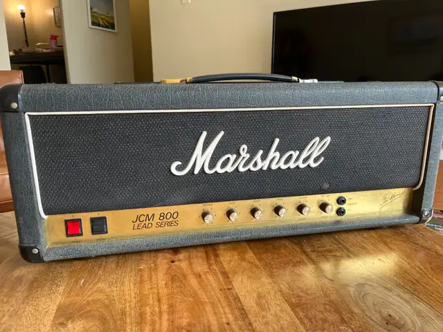 Marshall JCM 800 Lead Series Reissue 100W Model 2203 in Amps & Pedals in City of Toronto - Image 2