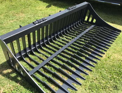 84" Skid Steer Rock Bucket, View more