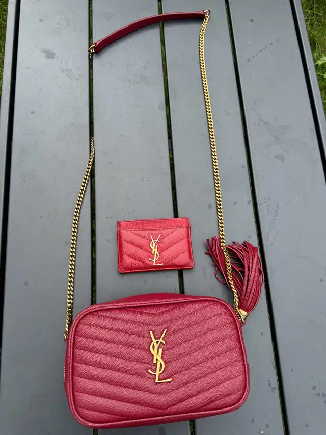 YSL Mini Lou leather bag $1650 in Women's - Bags & Wallets in City of Toronto - Image 3