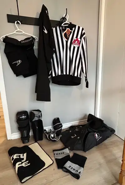 Hockey referee equipment, View more