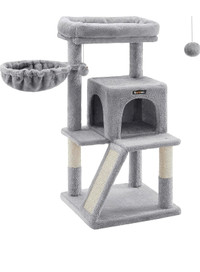 Large cat tree with scratching posts