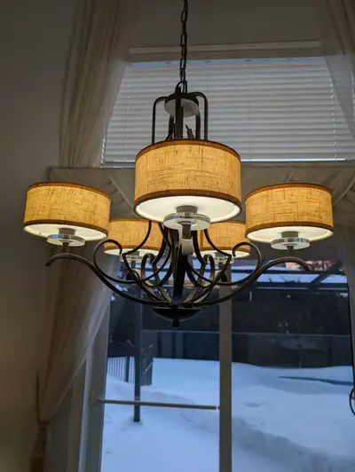 Lustre bronze antique, View more