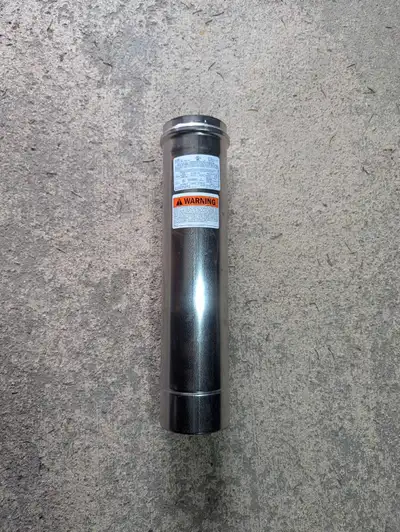 Straight pipe section for water heater that came out of a larger kit that I didn't end up using. htt...