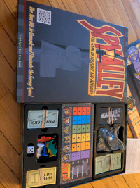 Spy alley board game