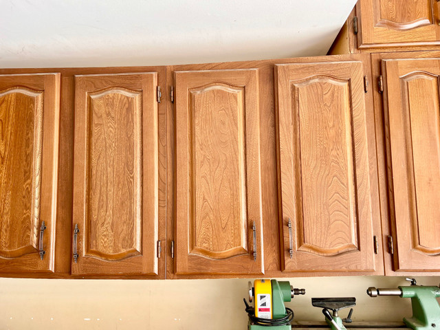 Used maple kitchen cabinets, uppers and lowers | Cabinets & Countertops |  Calgary | Kijiji