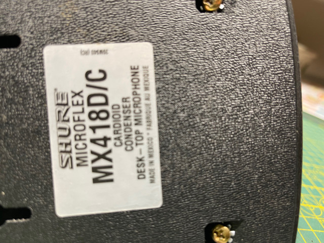 Shure microflex MX418D/C in Pro Audio & Recording Equipment in Markham / York Region
