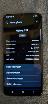 Samsung  S22  5G  128 Gb