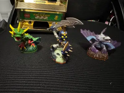 Dive into adventure with this lot of Skylanders figures, ready to bring your game to life! These int...