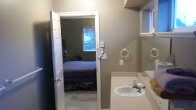 Large Bright Master & private Bath.   Available Sept. 15/25