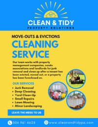 Cleaning & Junk Removal - Move-out/Eviction/Rental/Construction