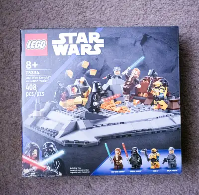 Lego Star Wars Obi-Wan Kenobi vs. Darth Vader, View more