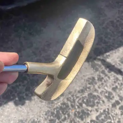 Otey Crisman collectors vintage brass putter *NEW GRIP* *UPDATE*, View more