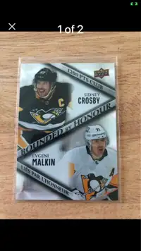 Tim Horton’s duos Bounded by Honour hockey card BH-4 Crosby