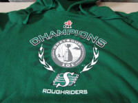 Saskatchewan Roughriders 2013 Grey cup Championship hoodie large