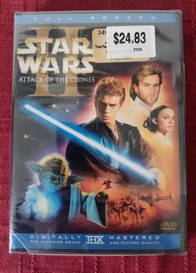 Sealed Star Wars Episode II: Attack of the Clones DVD 2-Disc Set, View more