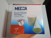 Medca elastic tubular bandage size F 4in x 33ft brand new