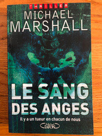 LE SANG DES ANGES roman thriller de MICHAEL MARSHALL